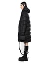 Rains + Long Puffer Jacket Black - 4
