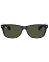 Ray-Ban + New Wayfarer Matte Rubber Black G-15 Green - 4