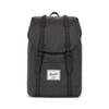 Retreat Black Crosshatch/Black Rubber + Herschel