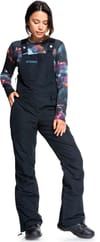 Roxy + Rideout Bib Pant True Black - 8