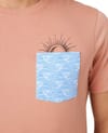 Rip Curl + Inda Pocket Tee Dusty Rose - 3