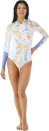 Rip Curl + Always Summer Upf 50+ Surfsuit White - 5