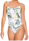 Roxy Bloom One Piece Fa Bright White Praslin + Roxy