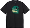 S/S Gulf C T-Shirt Black + Carhartt WIP