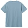 Carhartt WIP + S/S Pocket T-Shirt Frosted Blue Heather