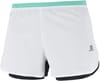 Salomon + Cross 2In1 Short W White/Black/Pool Blue - 6