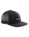 Cap Trucker Flat Cap Deep Black/Deep Bla + Salomon