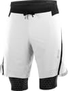 S/Lab Ultra 2In1 Short M White Deep Black + Salomon