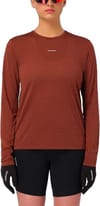 Salomon + Shkout Core LS Tee W Burnt Umber
