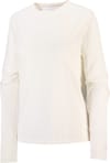 Salomon + Shkout Core LS Tee GFX W Whisper White Pink Frosting Icy Pink