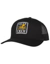 Ink Slinger Retro Trucker Black + Salty Crew