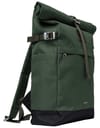 Icon Rolltop Backpack 14" Dawn Green/Dark Brown Leather