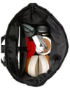 Grid Rolltop Backpack Bag 16" Black