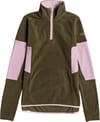 Roxy + Sayna Half Zip Burnt Olive - 7