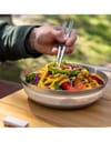 Sea To Summit + Detour Stainless Steel Collapsible Bowl L Grey - 4