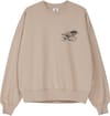 Shells Sweatshirt Light Beige + Makia Clothing