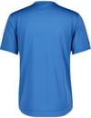 Scott + Shirt M's Trail Flow Zip SS Storm Blue