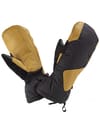 Ski Extra Warm Mittens Black/Camel + Therm-Ic