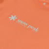 Snow Peak + Soft Cotton Logo Short Sleeve T-Shirt Orange - 3