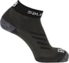 Socks Pulse Ankle Ebony/Black/White + Salomon