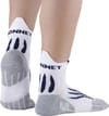 Monnet + Socquette Run Elite Blanc Marine
