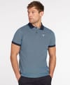 Barbour + Sports Polo Mix Navy - 7