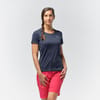 Salewa + Sporty B 4 Dry W S/S Tee Navy Blazer - 4