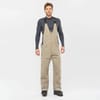 Salomon + Stance 3L Bib Pant M Roasted Cashew