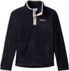 Steens Mountain 1/4 Snap Fleece Pull-Over Black + Columbia