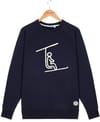 Sweat Clyde Telesiege Navy + French Disorder