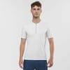 Salomon + T Shirt Agile HZ SS Tee M White/Lunar Rock