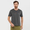 Salomon + T-Shirt Explore Tee M Black/Ebony/Heather