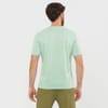 Salomon + T-Shirt Explore Tee M Harbor Grey/Opal Blue/Heather - 3