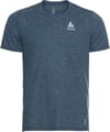 T-shirt MC Run Easy Linencool Blue Wing Teal Melange + Odlo