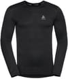 T-Shirt ML Active Thermic Black Melange + Odlo