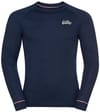 T-Shirt ML Active Warm Origina Diving Navy + Odlo