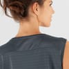 Salomon + T-Shirt Outline Summer Tank W Ebony - 4