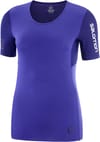 T-Shirt S/Lab NSO Tee W Clematis Blue + Salomon