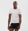 Salomon + T-Shirt S/Lab Sense Tee M White/Racing Red