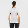 Salomon + T-Shirt S/Lab Sense Tee W White/Oyster Mushroom - 3