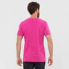 Salomon + T-Shirt Salomon Cotton Tee M Fuchsia Red/Purple - 3