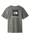 The North Face + M S/S Redbox Tee Thyme-TNF Black - 3