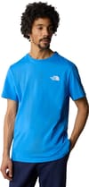 The North Face + M S/S Simple Dome Tee Super Sonic Blue - 3