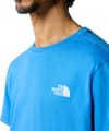 The North Face + M S/S Simple Dome Tee Super Sonic Blue - 5
