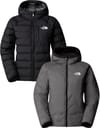 G Reversible Perrito Hooded Jacket TNF Black Smoke + The North Face