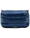 Bottle Sacoche Large Marine Blue Metallic Puffer + Topologie