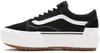 Vans + Old Skool Stacked Suede Canvas Black