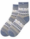 W Cressida Cozy Quarter Sock Grey Heather Multi + Ugg