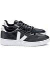 V-10 Leather Black White + Veja