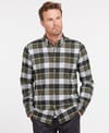 Barbour + Valley Tailored Shirt Olive